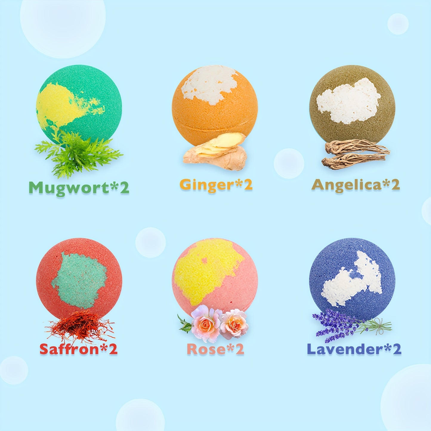 12-Piece Bath Bomb Gift set