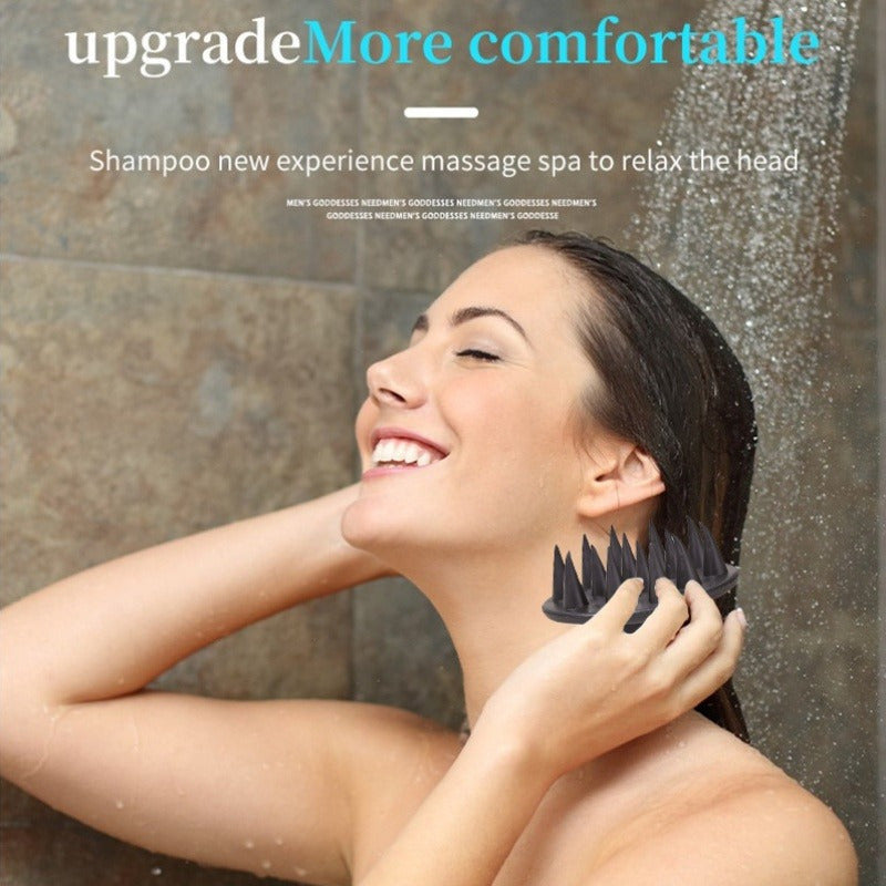 4pcs Silicone Shower Brush Set