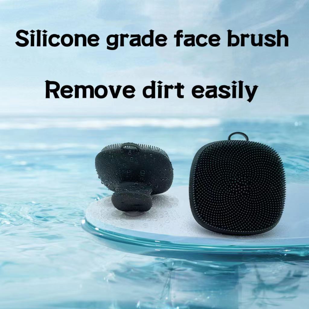 4pcs Silicone Shower Brush Set