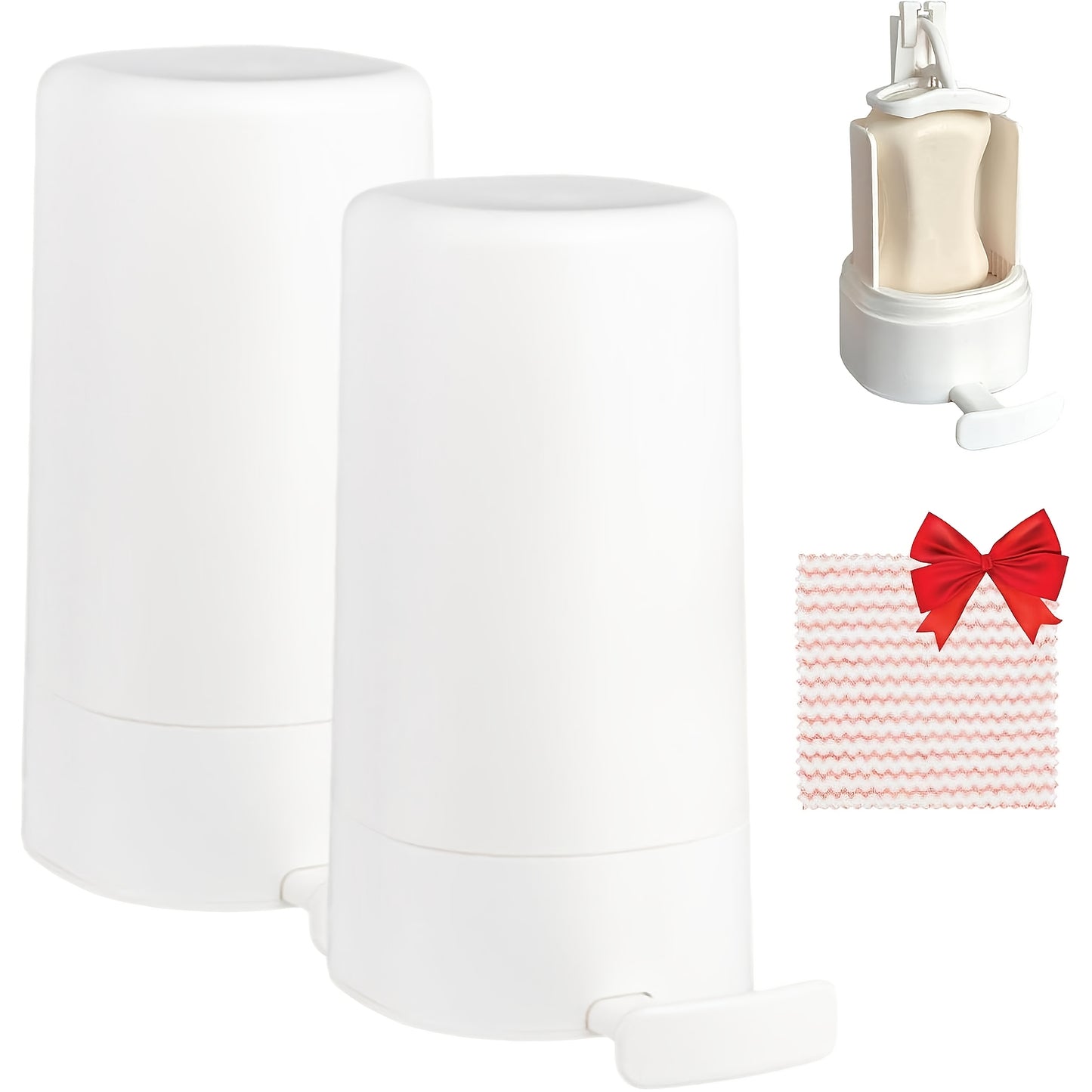 1/2/3pcs Cylindrical Plastic Soap Flaker