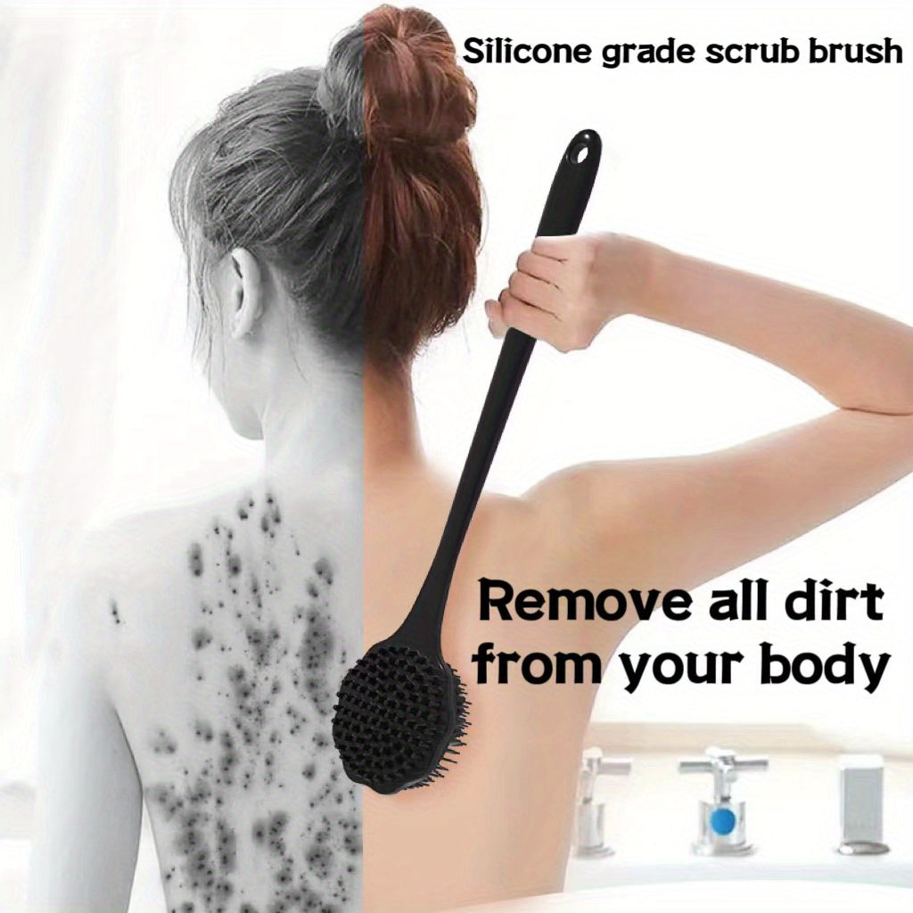 4pcs Silicone Shower Brush Set