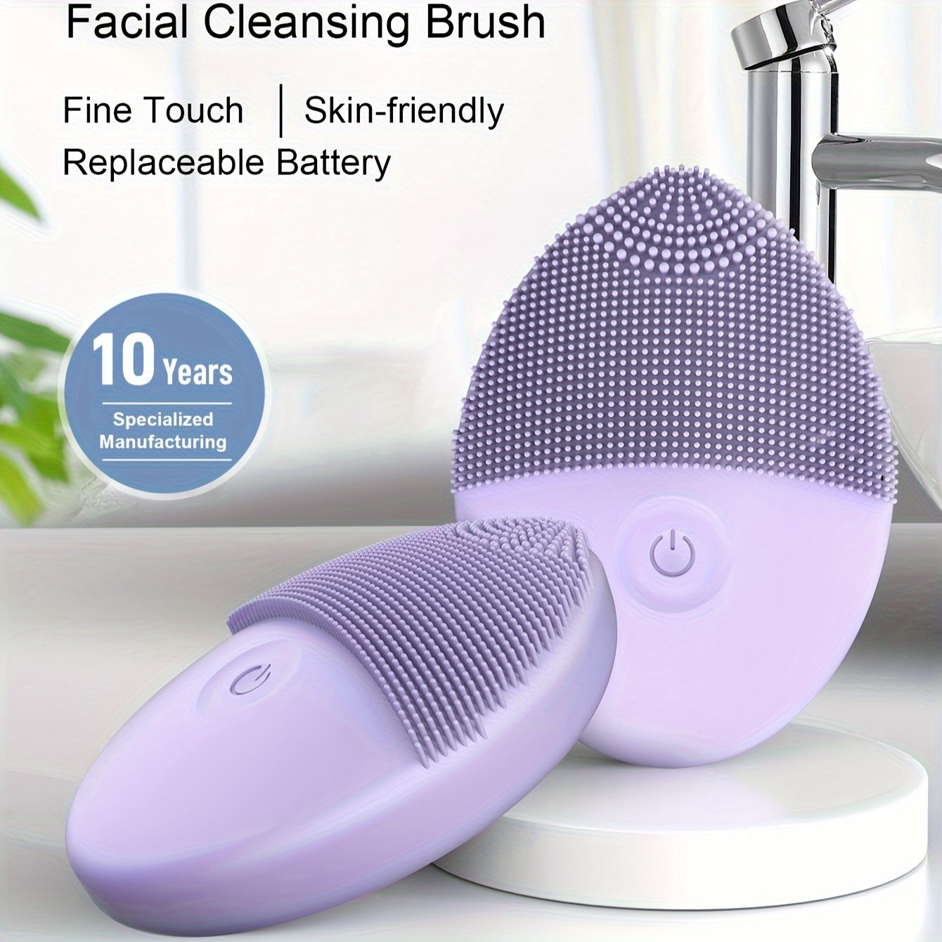 Electric Vibrating Massage Facial Cleanser
