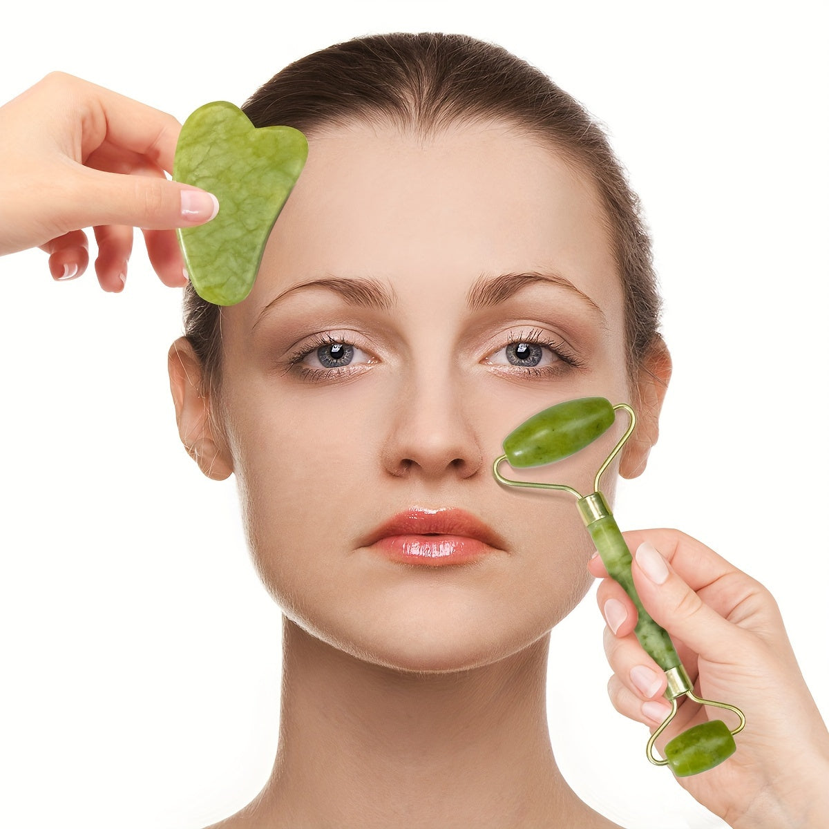 1/2Natural Jade Gua Sha